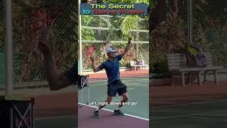 Thumbnail: The Secret to a Powerful Serve: Weight Transfer & Rhythm