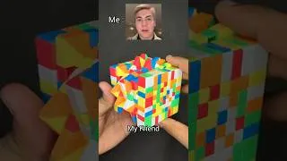 Thumbnail: POV: Your BIG Rubik's Cube Gets SCRAMBLED! 🤡