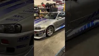 Thumbnail: July 11 • Houston, TX 🏁 Our Charger & 2 Fast 2 Furious Skyline at the Hot Wheels Legends Tour!