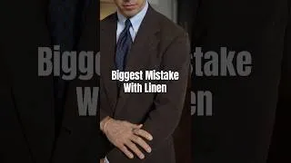 Thumbnail: The biggest mistake people make with linen...  #menswear #linen #suits