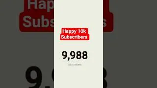 Thumbnail: Happy 10k Subscribers #trading #youtube