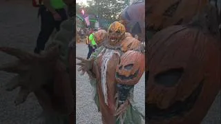 Thumbnail: PUMPKIN sees LIL Boo!! 🎃☠️😱 @LakeHickoryHaunts #pumpkin #lakehickoryhaunts #halloween #shorts