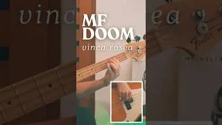 Thumbnail: Another contender for FUNKIEST bassline DOOM sampled? (Vinca Rosea BASS TABS) #mfdoombeats