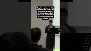 Thumbnail: I took a classical Eb clarinet solo  and added context