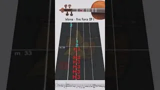 Thumbnail: Inferno (Fire Force OP 1) | Violín🎻TAB  #violin #inferno #fireforce #violintab #violintutorial