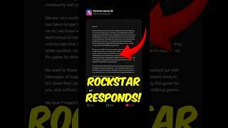 Thumbnail: Rockstar Responds to GTA 6 Leaks 😮 #shorts