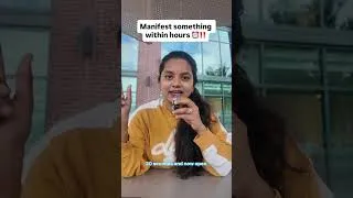 Thumbnail: Manifest anything at lightning speed ✨💯 #shorts #manifestationtips