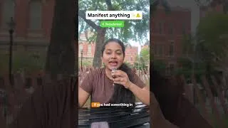 Thumbnail: Simple steps to manifest anything #shorts #manifestation