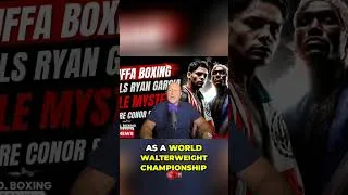 Thumbnail: Ryan Garcia Title Mystery: Zufa Boxing & Conor Benn Fight #shorts