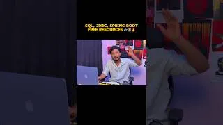 Thumbnail: SQL, JDBC, Spring Boot Free Courses 🚀🔥 || Telugu