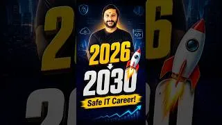 Thumbnail: Safe IT Career 2026 to 2030 | Future-Proof IT Jobs & Skills | Kaashiv Infotech Reviews