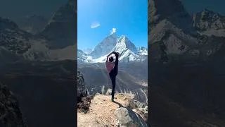 Thumbnail: Who loves trekking? 🙌comment 🏔️Down🫶🏻 #ytshorts #kabitanepali #khumbu #himalayas
