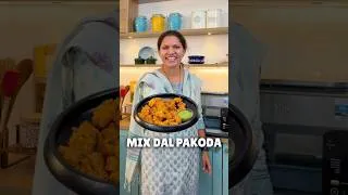 Thumbnail: Mix Dal pakoda 😋 | chana dal pakoda recipe | #shorts | Kabitaskitchen