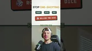 Thumbnail: Stop Trying To One Shot Everything