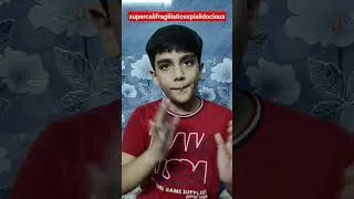 Thumbnail: supercalifragilisticexpialidocious explained in #learn Hindi