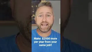 Thumbnail: Make $2000 MORE from your job!!