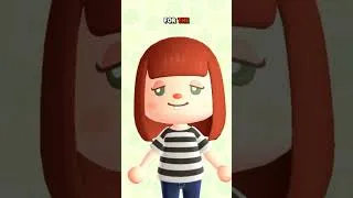 Thumbnail: switching up my look in acnh!  #shorts
