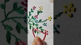 Thumbnail: Simple Knot Work Hand Embroidery design