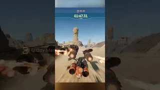 Thumbnail: A #starwars Burnout-style racing game to look forward to! #arcade #scifi #podracing