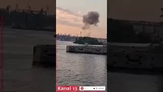 Thumbnail: Moment Ukrainian drones hammer Russia's 'shadow fleet' at Sea