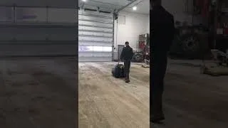 Thumbnail: The Karcher KM 75/40 W Bp walk-behind sweeper
