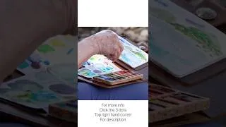 Thumbnail: How to improve your Watercolour in one week! ￼#WatercolourBeginner
