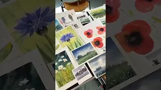 Thumbnail: Learn To Paint Watercolors with me in Person #watercolourbeginners