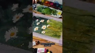 Thumbnail: Quick Watercolour daisy tutorial for beginners. #Watercolour. #watercolourbeginners