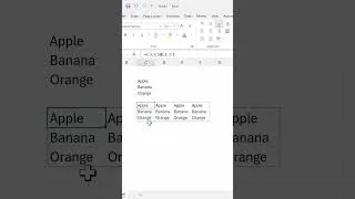 Thumbnail: Get values to repeat in Excel