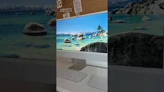 Thumbnail: obsessed🤭 #shorts #imac2026 #unboxing #imac