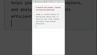 Thumbnail: 01 Introduction to Pandas: Getting Started with Data Analysis