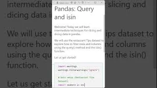 Thumbnail: 01 Introduction and Data Setup with Pandas and Seaborn