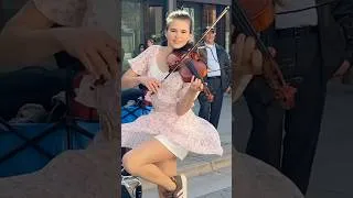 Thumbnail: Dernière Danse - Indilia - Karolina Protsenko #girl #dance #shorts #beautiful #violin #fyp #amazing