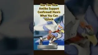 Thumbnail: Star Fox: New Amiibo Support Confirmed! Here's What You Can Unlock #starfox 👇Link To Full Video👇