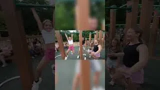 Thumbnail: Who can hang the longest #shorts