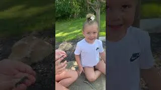 Thumbnail: Girls find a caterpillar then this happens #shorts