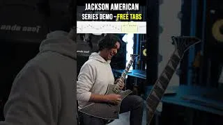 Thumbnail: JACKSON American Series Rhoads demo song solos with free tabs!