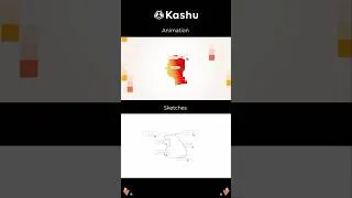 Thumbnail: Every animation starts with a simple sketch✍️ #explainervideo #animation