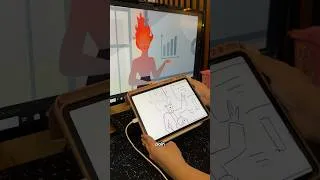 Thumbnail: BTS from the process of creating an animated explainer for a kickstarter campaign⭐️ #animation