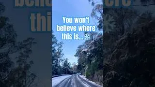 Thumbnail: The most peaceful morning drive in Hobart 🤍❄️ #Shorts