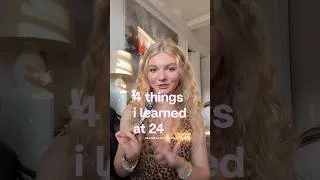 Thumbnail: 4 things i learned so far in my 20’s ✨ #lifeadvice