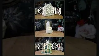 Thumbnail: #halloweendecor from cheap thrift store junk! reupload #spookydecor #dragon #castle