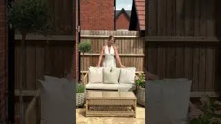 Thumbnail: Love our new patio furniture 🥹🤍🪴#gardenfurniture #patio #patiodesign #homedecor #summerhomedecor