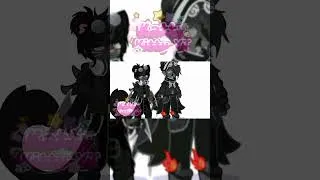 Thumbnail: Hello Dad!! (Ram and Cat's children/Ship!!/ Another Au) Xd 🖤🖤 #gacha #fypp#99nightintheforest