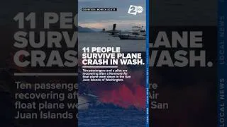 Thumbnail: Kenmore Air seaplane crashes near Sucia Island in Washington; all 11 aboard rescued
