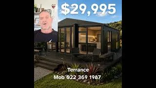 Thumbnail: Kauri Pod Homes 37m2 Expandable Homes from $29,995 #newzealand #housing #accommodation #kauripod