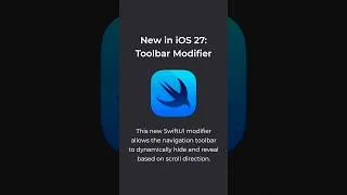 Thumbnail: SwiftUI Modifier 1 | #apple #ios #swiftui