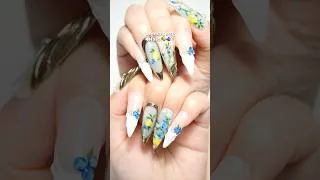 Thumbnail: Lemon Berry Nails🍋🫐 #nails #nailart #naildesign #diynails #nailtutorial #asmr #springnailart