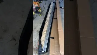Thumbnail: Strengthening awning for vehicle or camper that can fail due to pop rivets #kayak #outdoors #camping