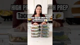Thumbnail: My go-to lunch prep right now! High Protein Taco Casserole #mealprep
